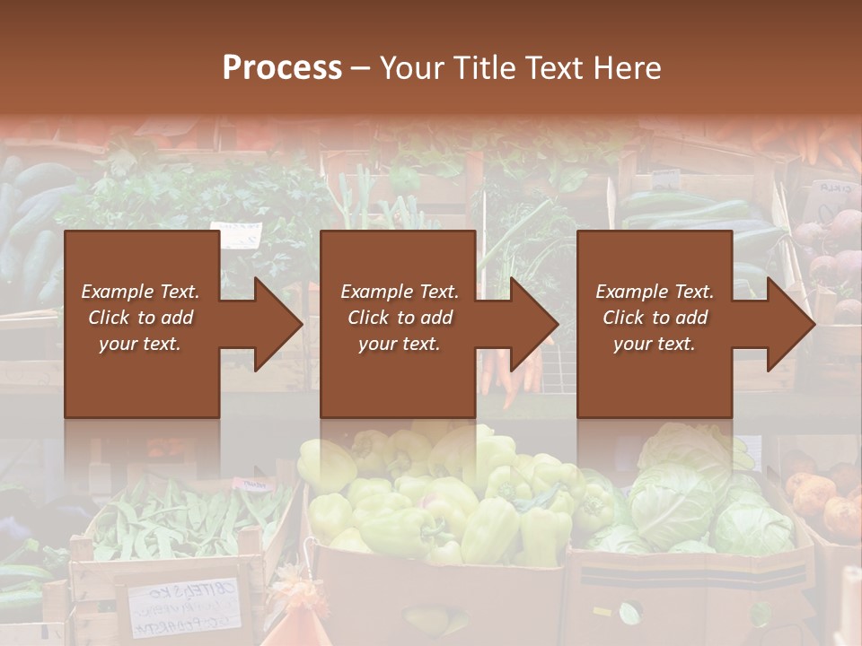 Market Grocery Organic PowerPoint Template