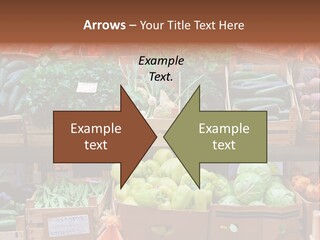 Market Grocery Organic PowerPoint Template
