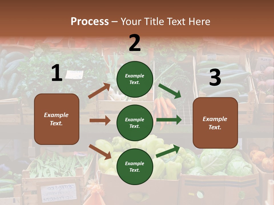 Market Grocery Organic PowerPoint Template