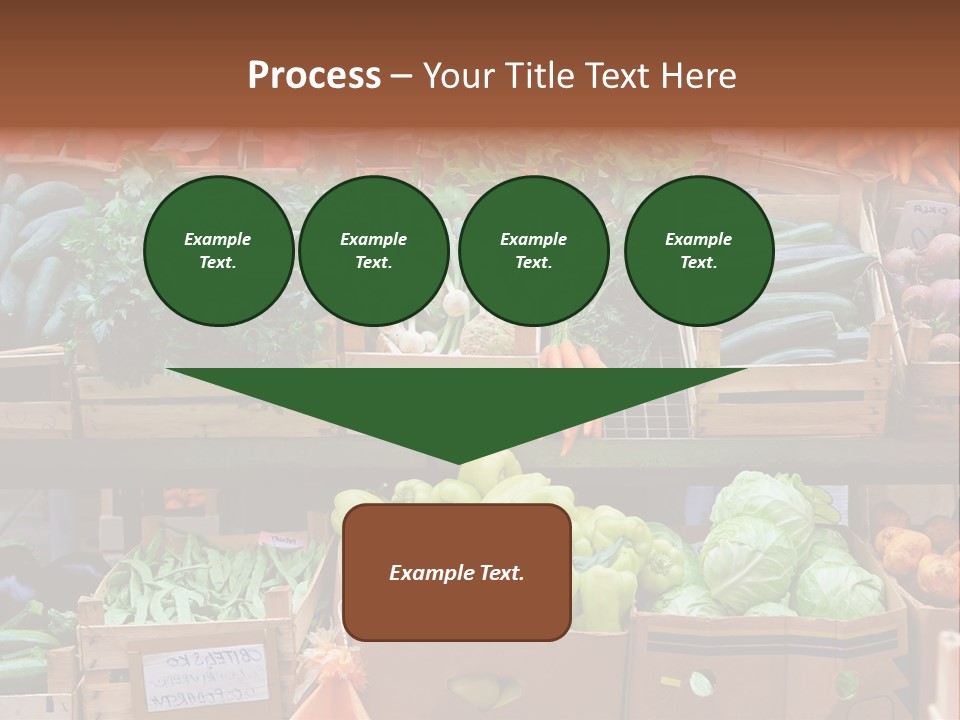 Market Grocery Organic PowerPoint Template