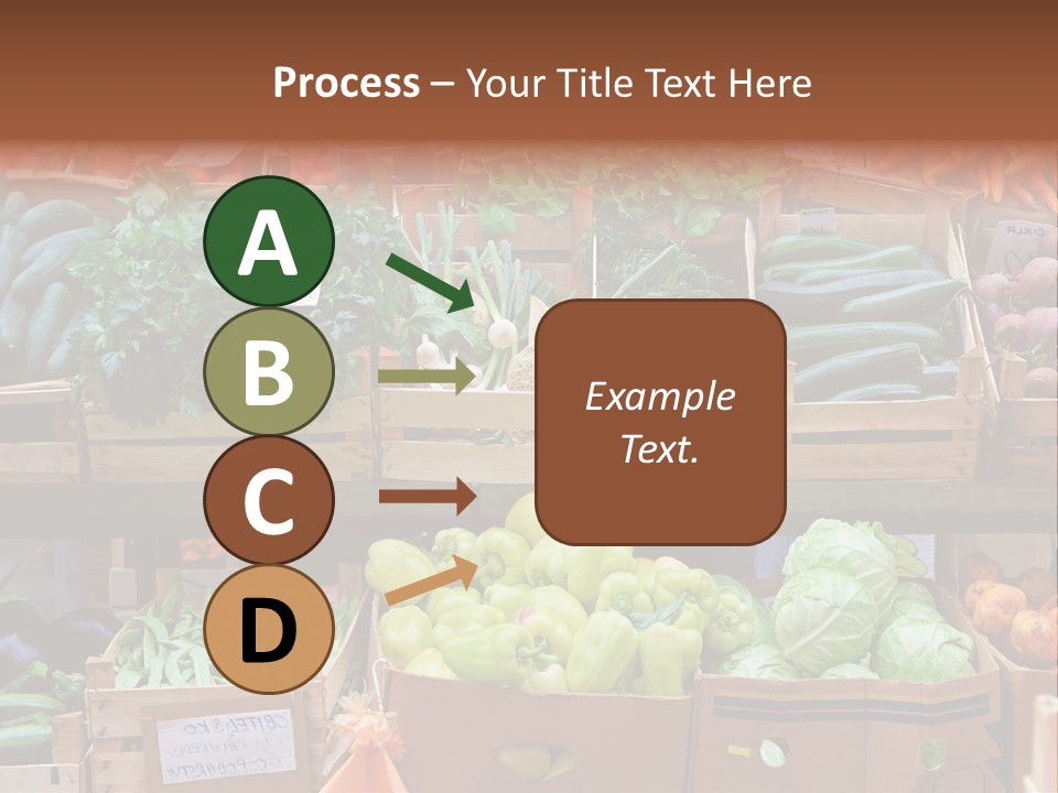 Market Grocery Organic PowerPoint Template