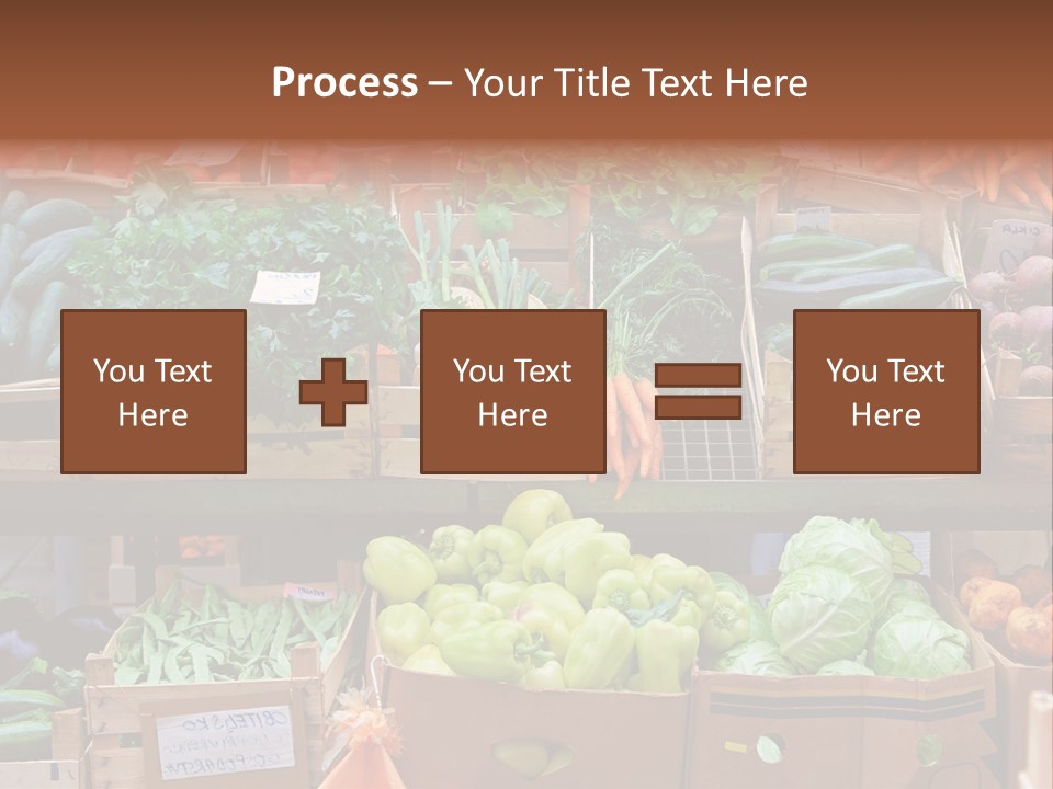 Market Grocery Organic PowerPoint Template