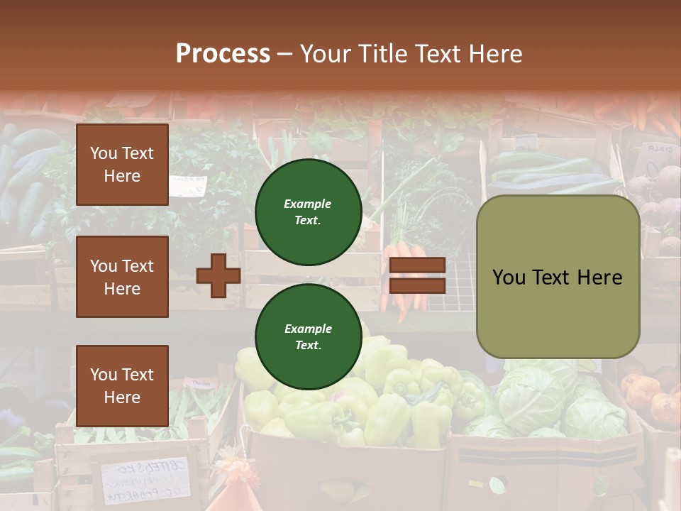 Market Grocery Organic PowerPoint Template