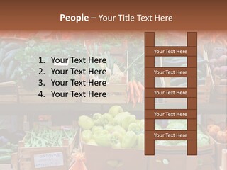 Market Grocery Organic PowerPoint Template