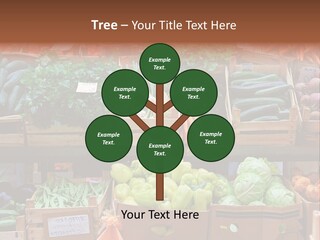Market Grocery Organic PowerPoint Template