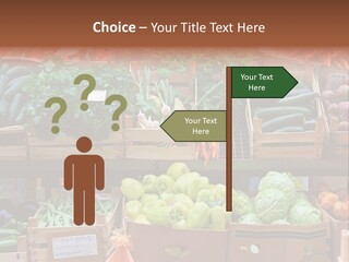 Market Grocery Organic PowerPoint Template