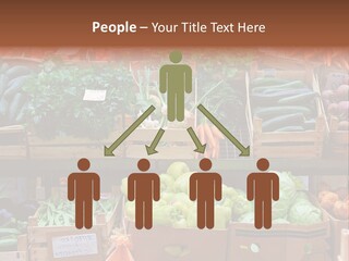 Market Grocery Organic PowerPoint Template