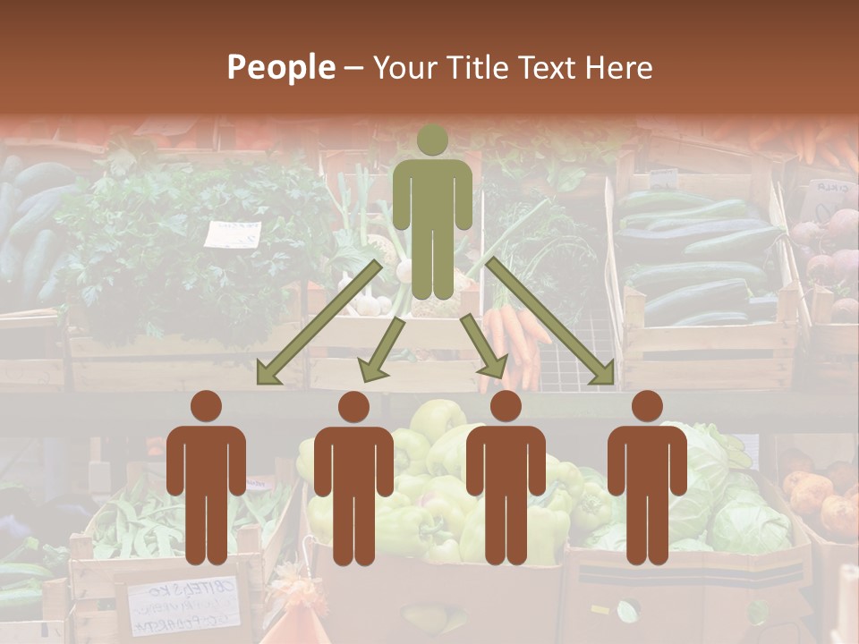 Market Grocery Organic PowerPoint Template