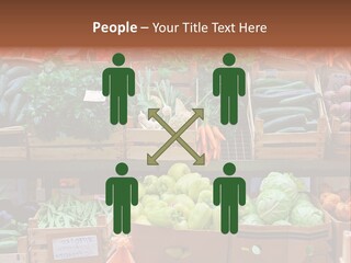 Market Grocery Organic PowerPoint Template