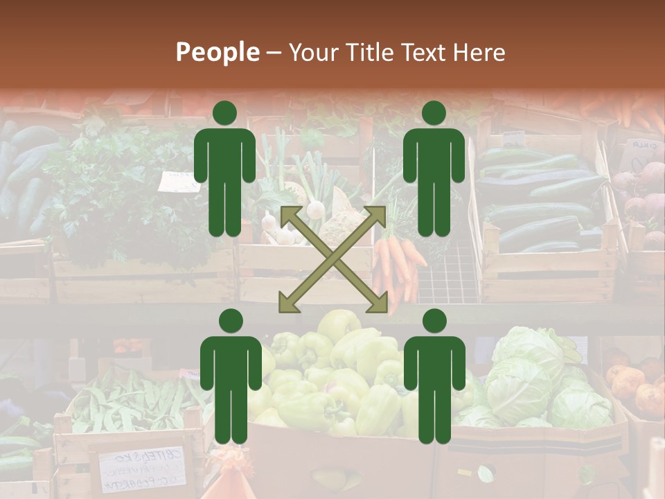 Market Grocery Organic PowerPoint Template