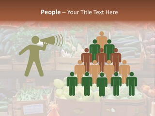 Market Grocery Organic PowerPoint Template
