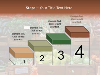 Market Grocery Organic PowerPoint Template