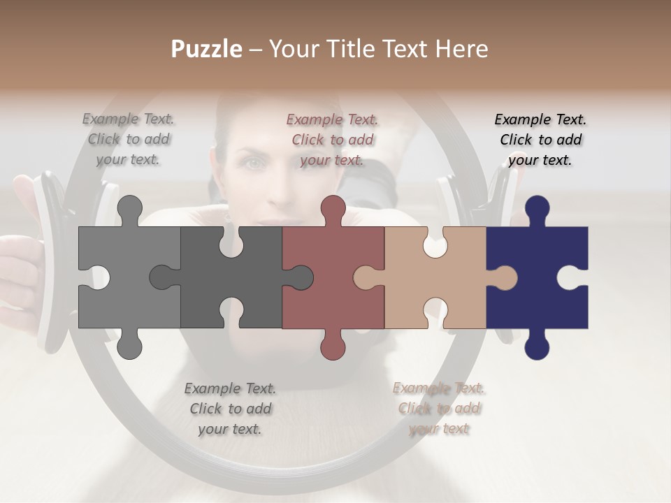 Magic Equipment Woman PowerPoint Template