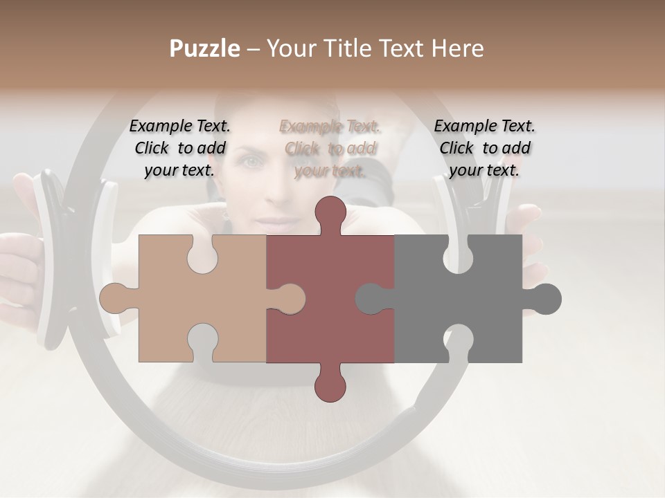 Magic Equipment Woman PowerPoint Template