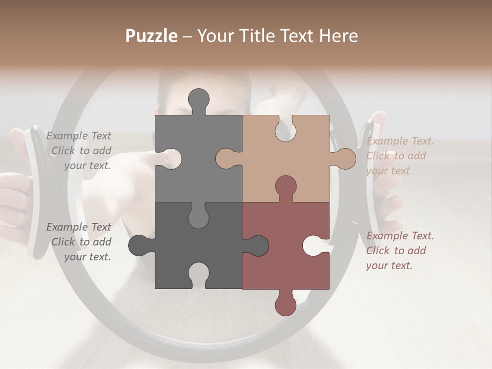 Magic Equipment Woman PowerPoint Template