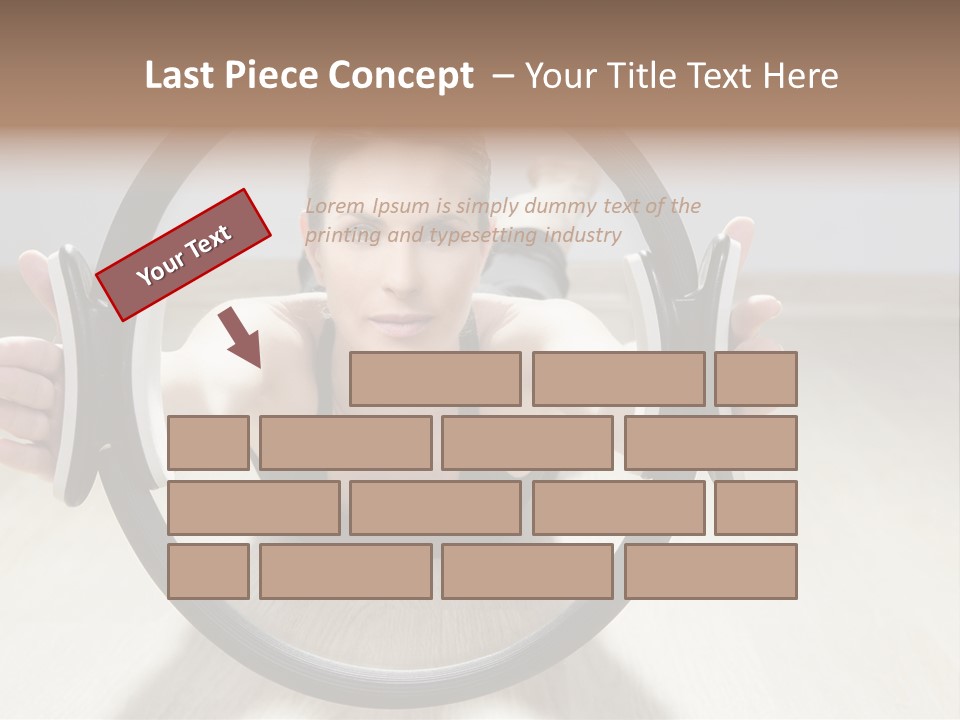 Magic Equipment Woman PowerPoint Template