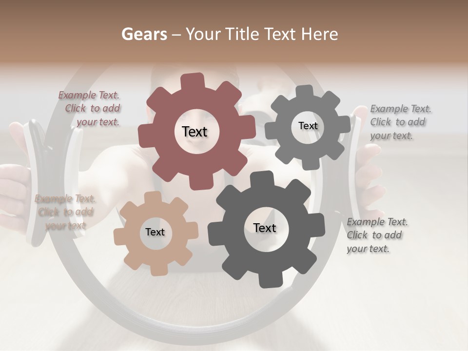 Magic Equipment Woman PowerPoint Template