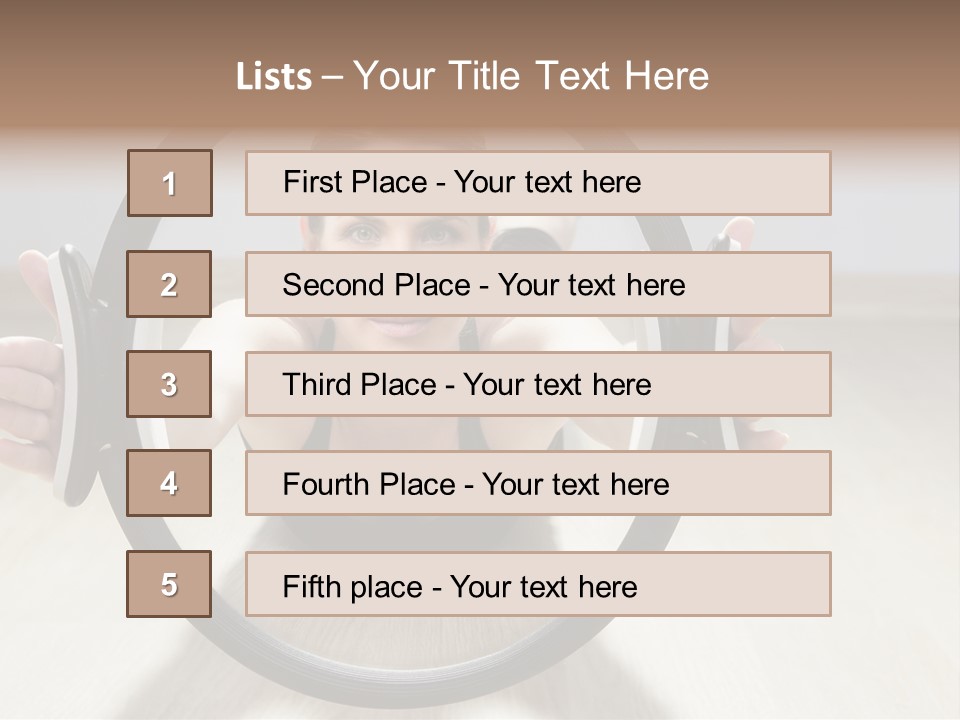 Magic Equipment Woman PowerPoint Template