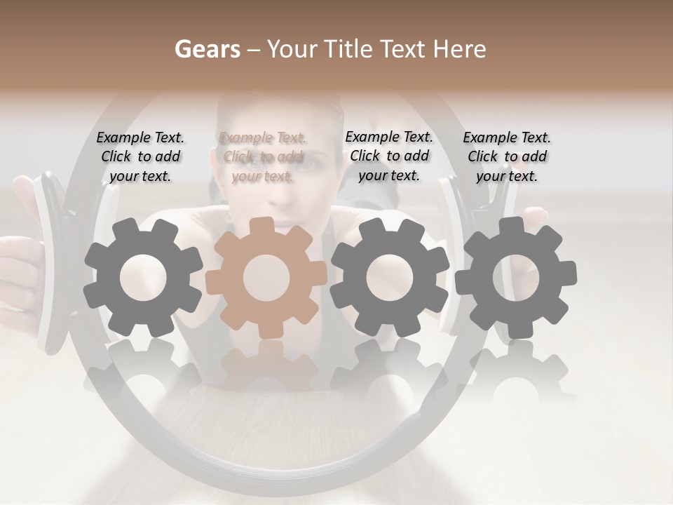 Magic Equipment Woman PowerPoint Template