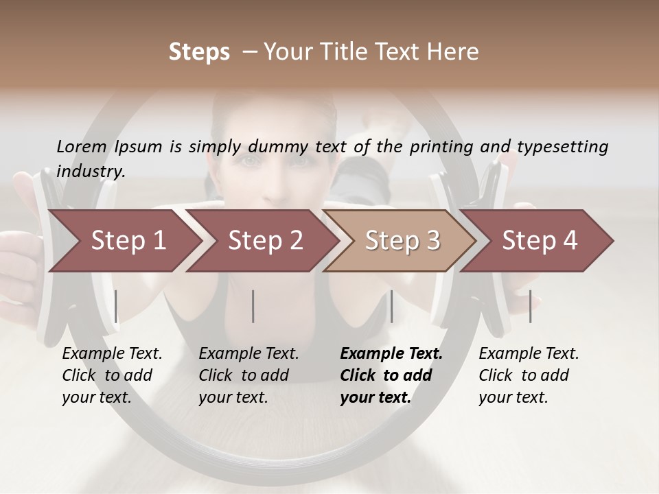 Magic Equipment Woman PowerPoint Template