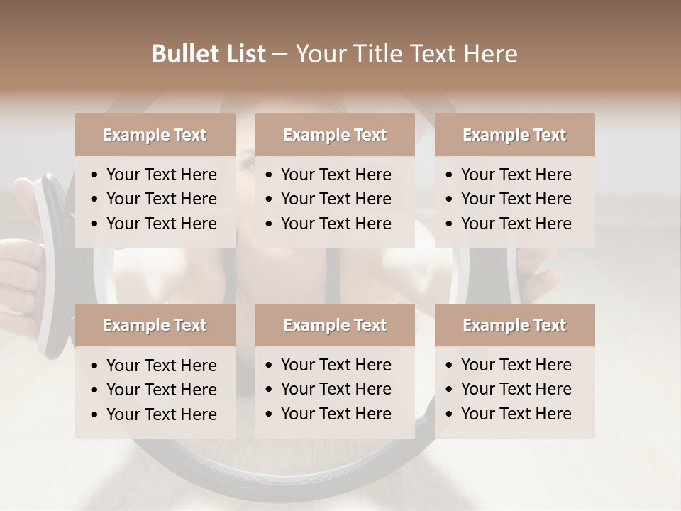 Magic Equipment Woman PowerPoint Template