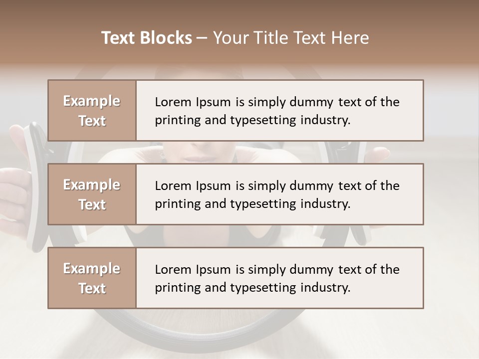 Magic Equipment Woman PowerPoint Template