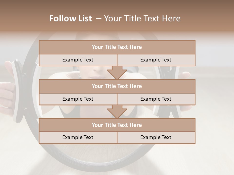 Magic Equipment Woman PowerPoint Template