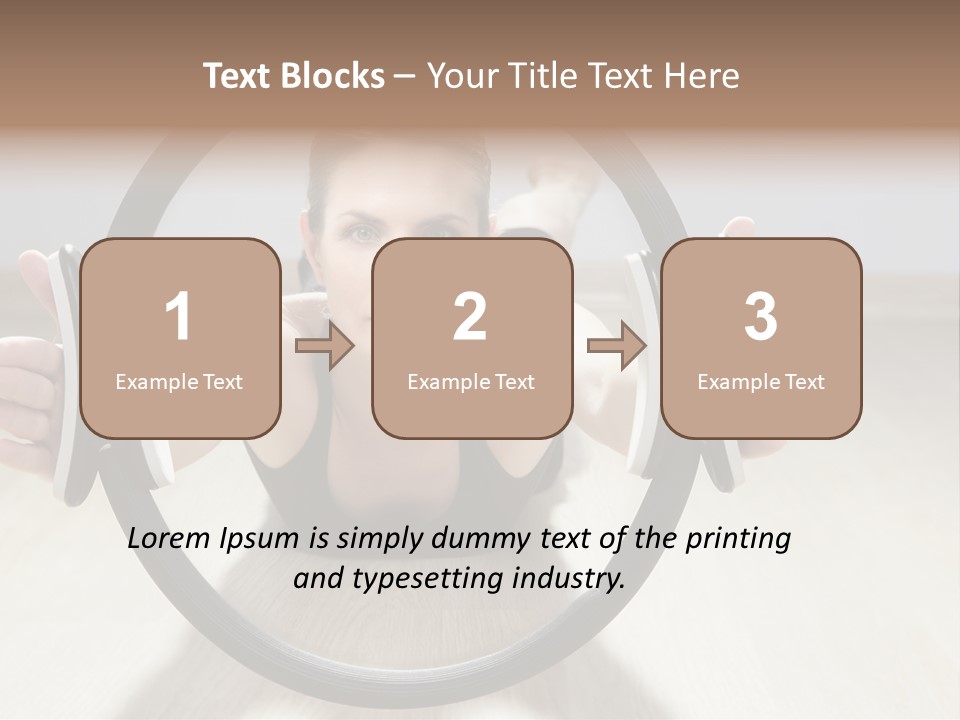 Magic Equipment Woman PowerPoint Template