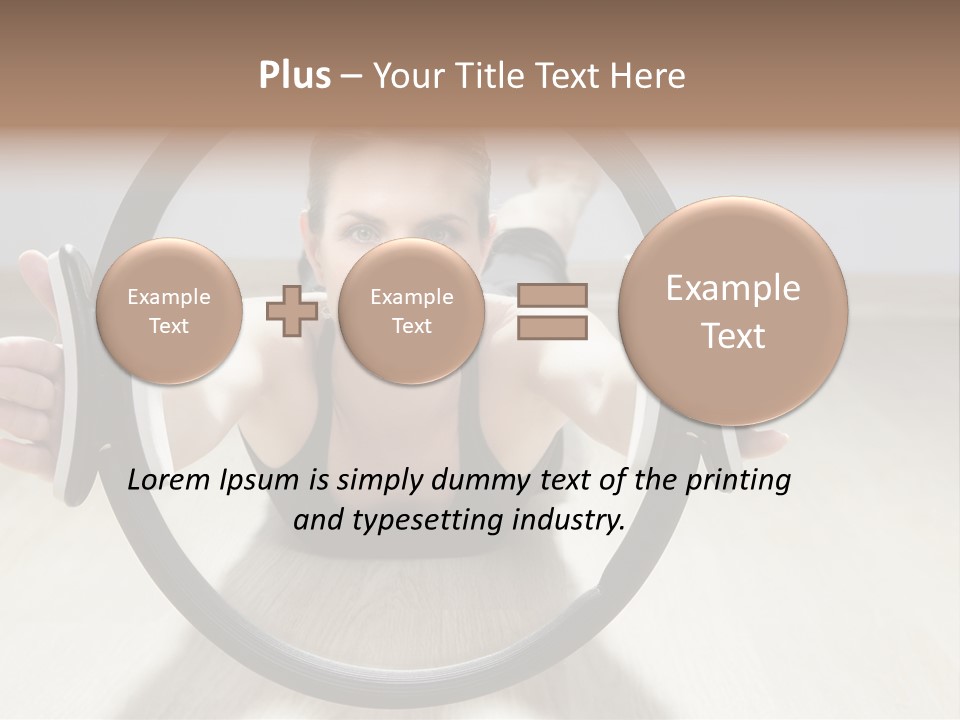 Magic Equipment Woman PowerPoint Template