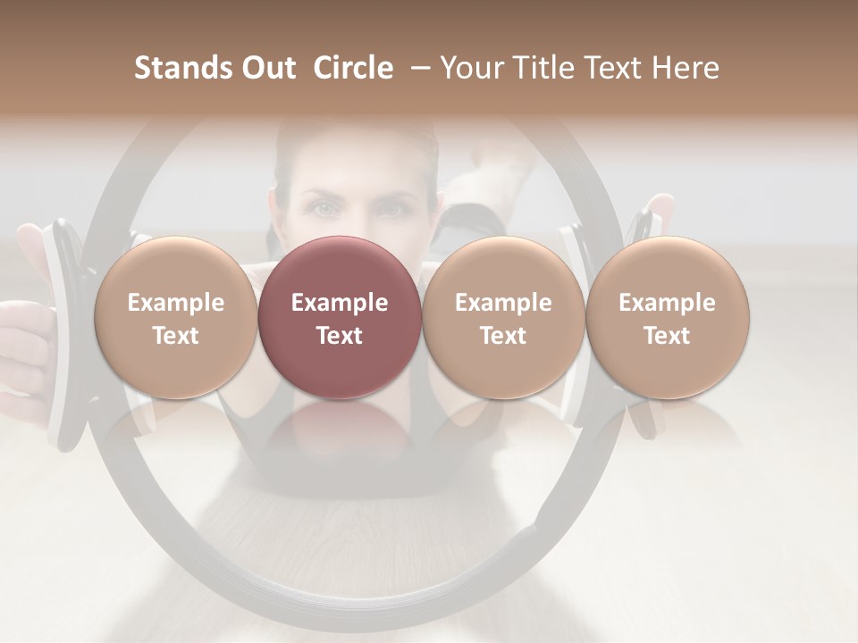 Magic Equipment Woman PowerPoint Template