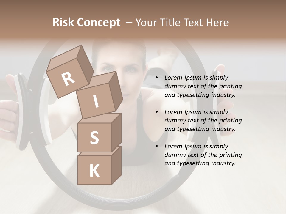 Magic Equipment Woman PowerPoint Template