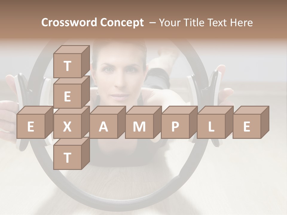 Magic Equipment Woman PowerPoint Template