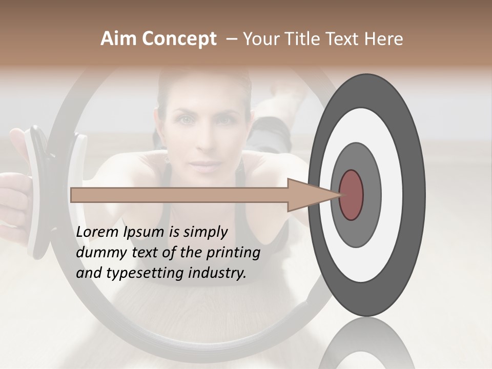 Magic Equipment Woman PowerPoint Template