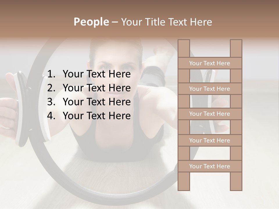 Magic Equipment Woman PowerPoint Template