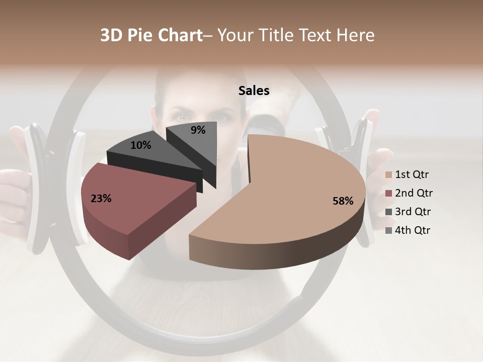 Magic Equipment Woman PowerPoint Template