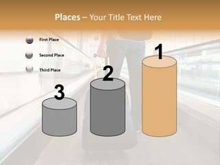 Airport Luggage Railway PowerPoint Template