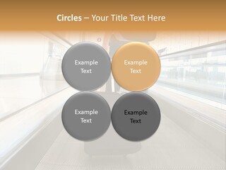 Airport Luggage Railway PowerPoint Template