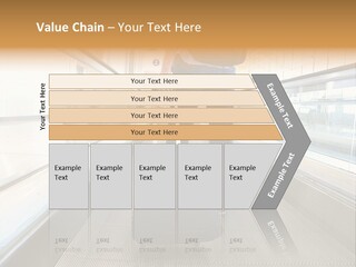 Airport Luggage Railway PowerPoint Template