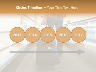 Airport Luggage Railway PowerPoint Template