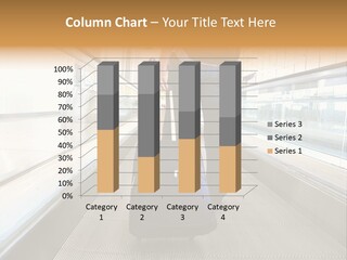 Airport Luggage Railway PowerPoint Template