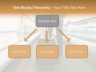 Airport Luggage Railway PowerPoint Template