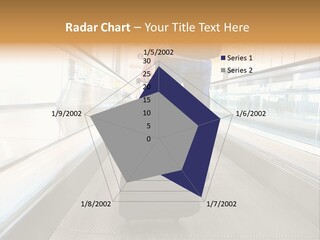 Airport Luggage Railway PowerPoint Template