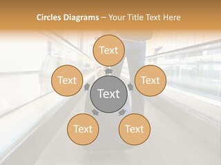 Airport Luggage Railway PowerPoint Template