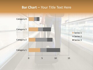 Airport Luggage Railway PowerPoint Template