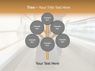 Airport Luggage Railway PowerPoint Template