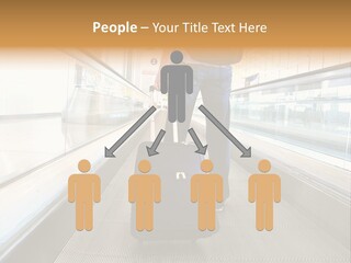 Airport Luggage Railway PowerPoint Template