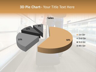 Airport Luggage Railway PowerPoint Template