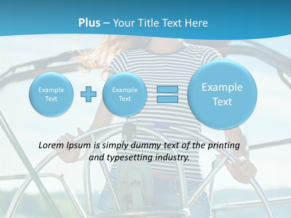 Ship Beauty Attractive PowerPoint Template