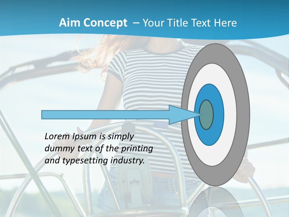 Ship Beauty Attractive PowerPoint Template