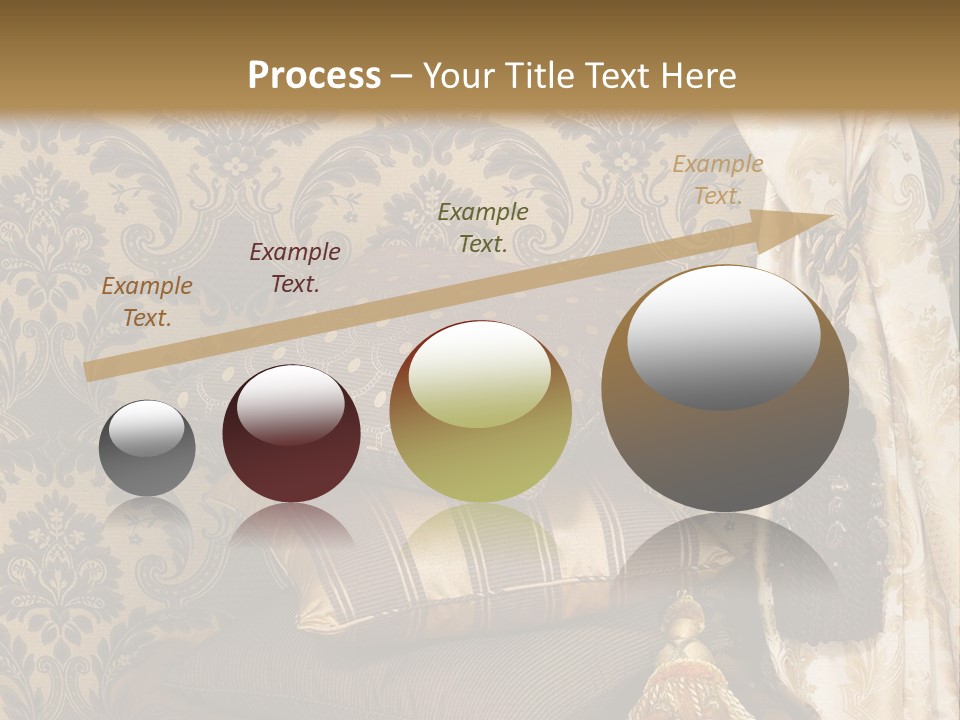 Tassel Upholstery Fabric PowerPoint Template